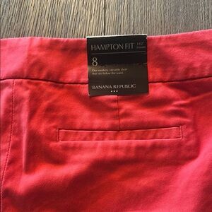 Banana Republic Vibrant Red Shorts